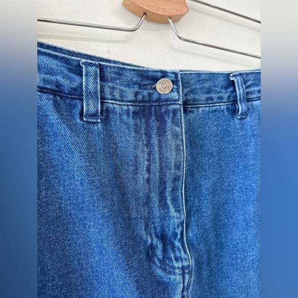 Vintage Denim 100% Cotton Maxi Skirt - Brand “Outline” - Size 8 - Picture 3 of 9